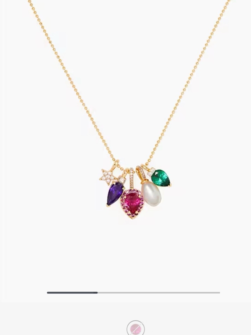 kate spade Light Up The Room Holiday Light Necklace - Picture 1 of 4
